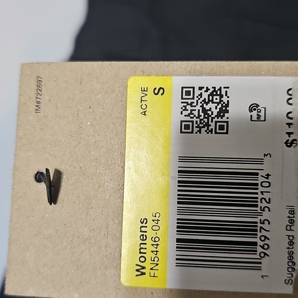 Jordan Black Woven Zippered Ankle Pants Size Small NWT - Picture 11 of 15